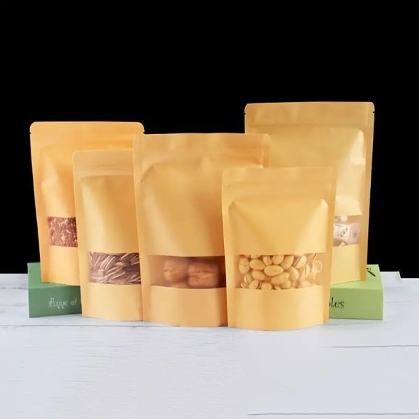 20-Pack Kraft Paper Bags