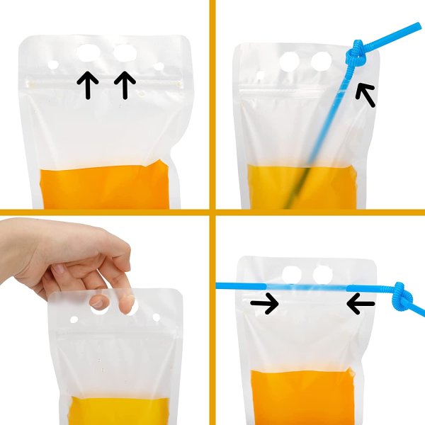 Beverage pouches