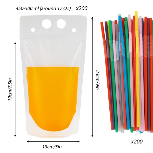 Beverage pouches