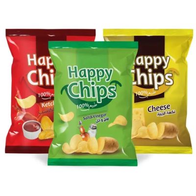 custom food packaging bags – Snack potato chips packaging printed logo