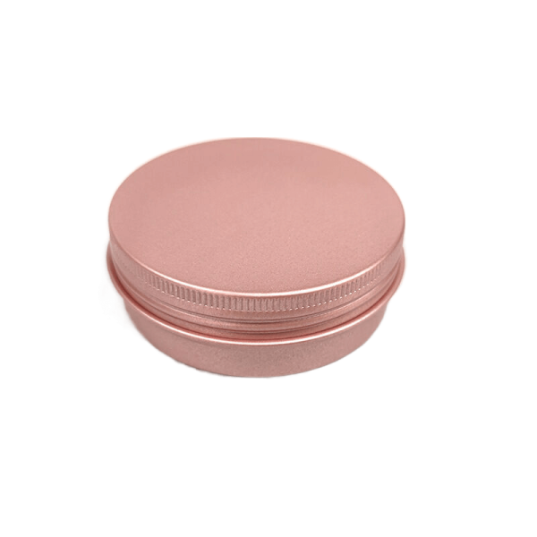 Matte Pink Aluminum Jar