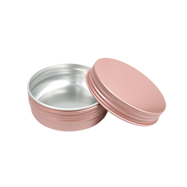 Matte Pink Aluminum Tin